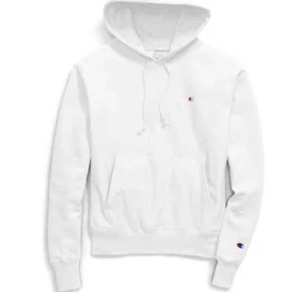 Champion White Hoodie